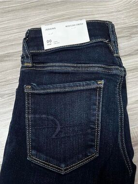 American Eagle Outfitters Dark Blue Stretch Jeggings